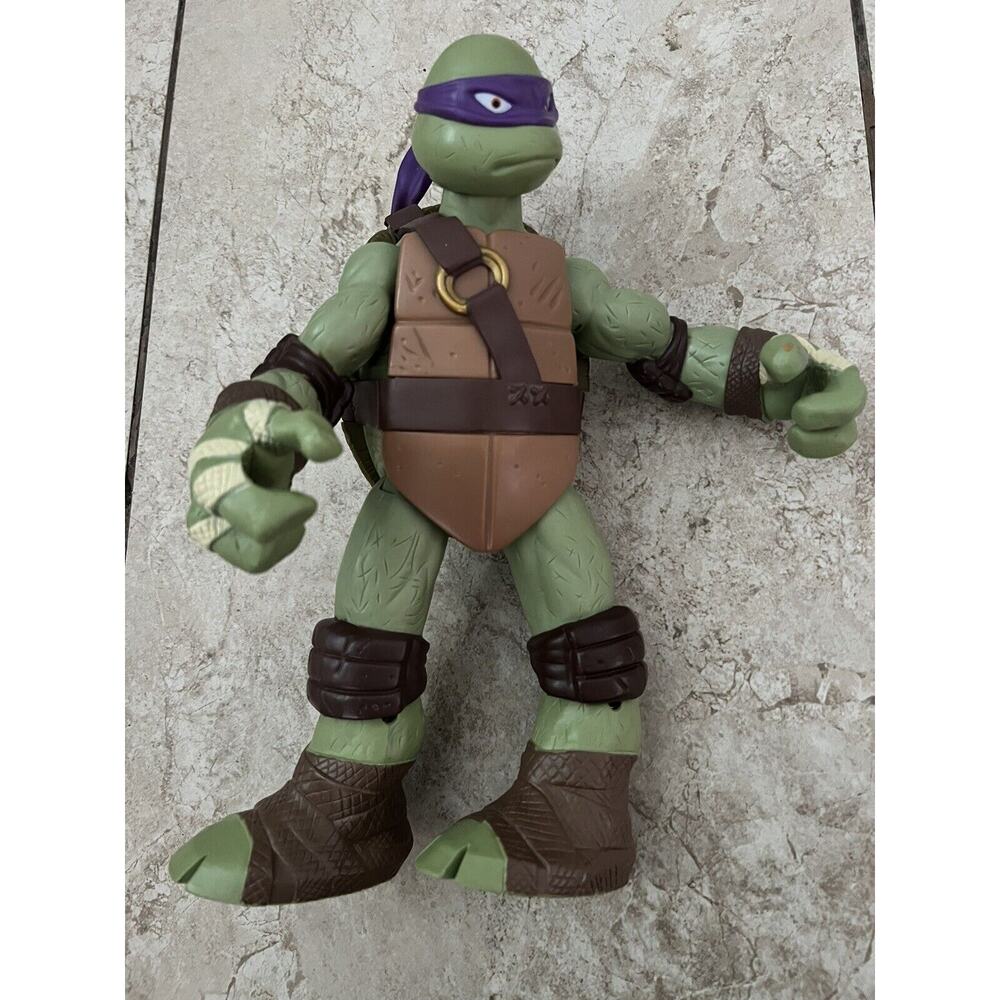 Ninja Turtles 2012 Donatello TMNT 11 Inch Hidden Shell Compartment Battle Shell